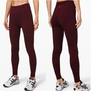 LULULEMON Speed Wunder Under Tight 25” Speckle Shine